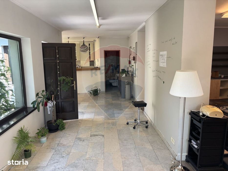Exclusivitate, spatiu comercial 130mp, teren 555mp, singur in curte