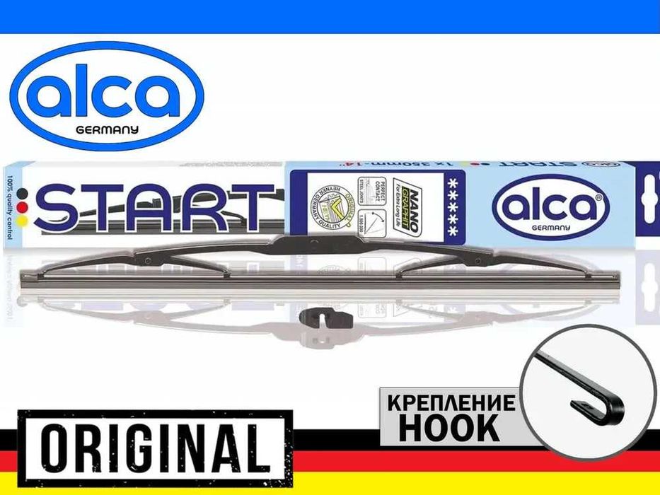 Дворник каркасный Alca Start GERMANY. для  Chevrolet hyundai toyota