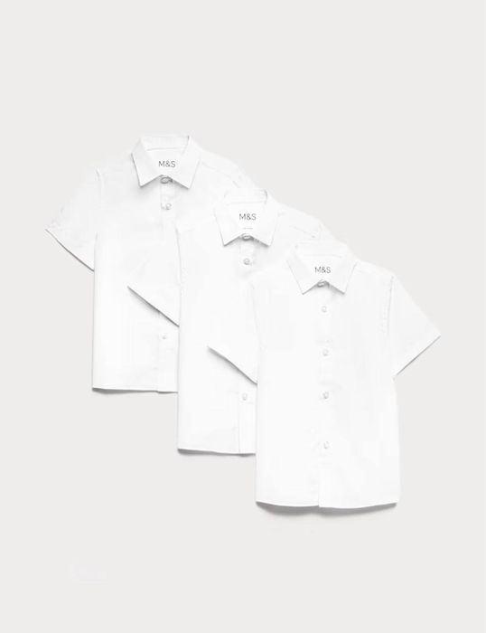 M&S Комплект из 3 школьных рубашек 9-10 лет