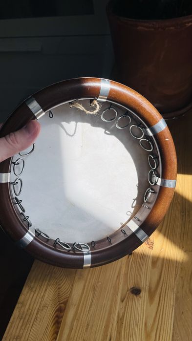 Продам мини бубен 22 см с национальным рисунком