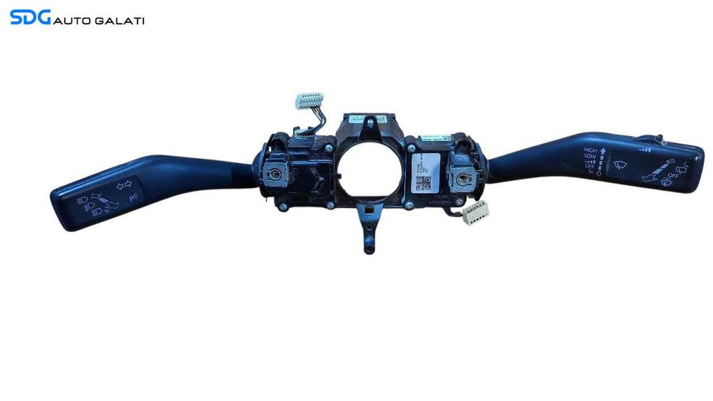 Ansamblu Maneta Manete Bloc Lumni Semnalizare Stergator Volkswagen Tiguan 2008 - 2018 Cod 5K0953502K 5K0953521AR [LR2114]