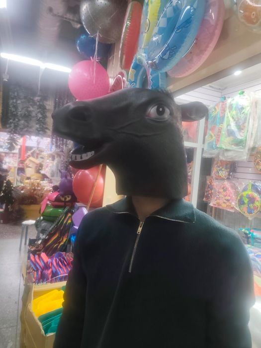 Маска лошади символ 2026года