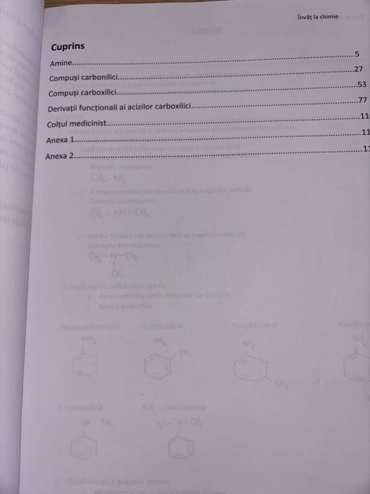 Invat la chimie Vol 3 Amine