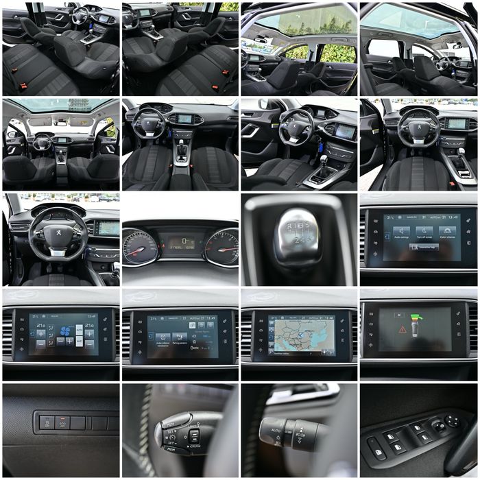 Peugeot 308 1.6 Diesel 120 C.P. 2015 Euro6 Led Panoramic