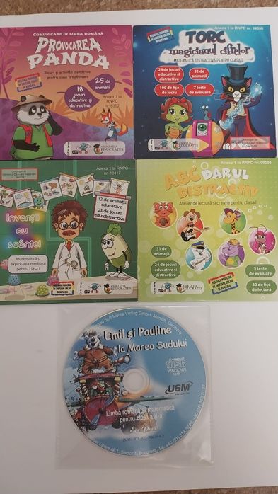 Lot CD-uri pentru preșcolari