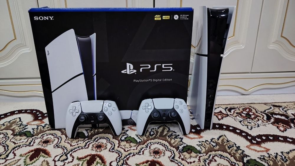 Playstation 5 Slim  2 Джойстик идеальный состояние Топ игры