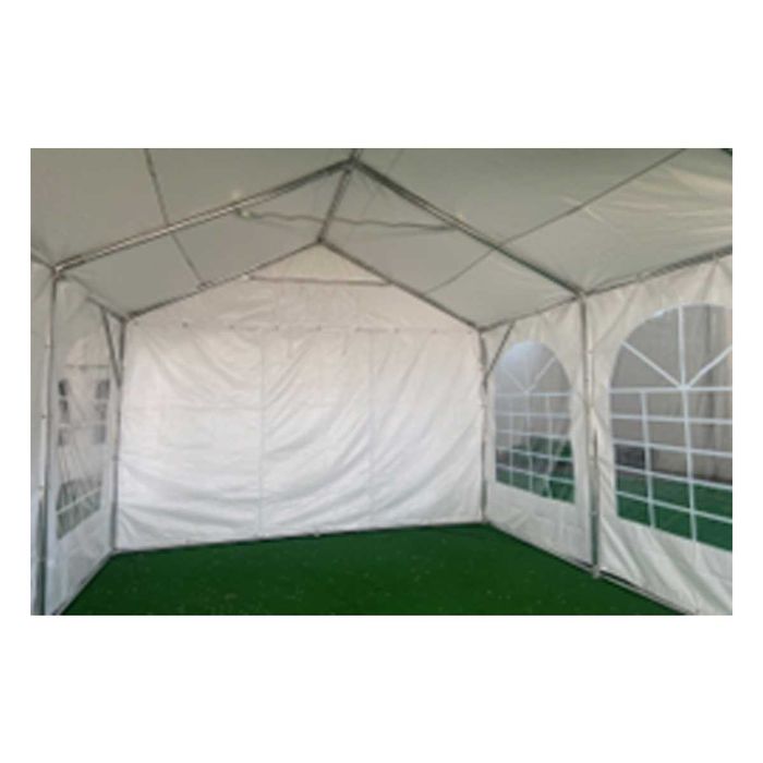 cort  pentru evenimente din PVC cu latime 5m si lungime 10m, inaltime 2.8m cadru din otel galvanizat