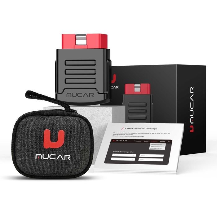 Доживотно ползване! MUCAR BT200 PRO 2024 автодиагностика
