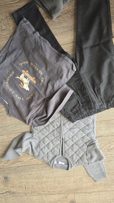 3-4год 104см пуловери Zara и жилетка Zara и Timberland