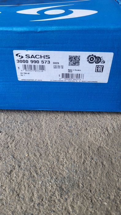 Chit ambreaj Sachs 20 dinti Opel  Zafira C 1.6 ctdi  B16DTH