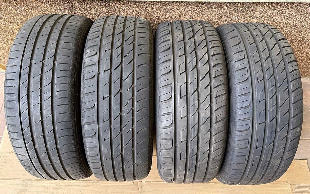 Set 4 roti complete: Jante 5x112 VW originale 16 " + 205 55 16 VARA 2025 Golf 5/6/7 Passat Touran Audi Skoda Seat