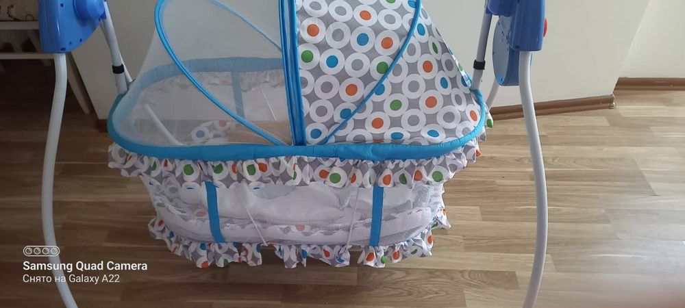 Люлька качающая с музыкой
