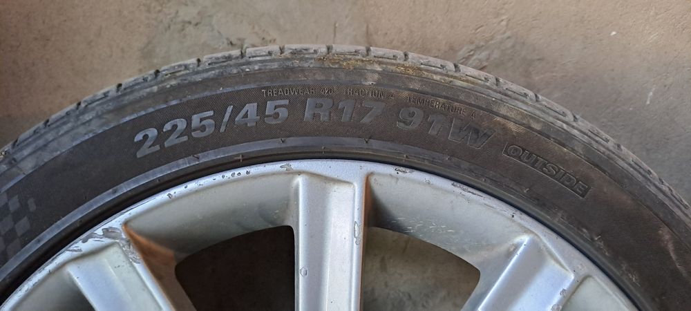 Диски Камри 50 шина 225 45 R17