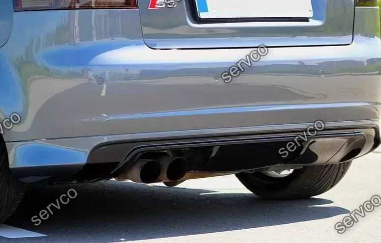 Prelungire spoiler tuning sport bara spate Audi A3 8P Coupe S3 S line RS3 2005-2008 ver1