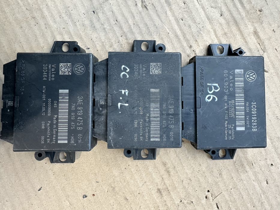 Modul senzori parcare PDC Volkswagen passat b6 b7 cc b8 / skoda superb / golf 5 6 7 5q0919294L / 5Q4919294J