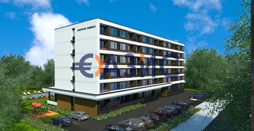 Студио в комплекс "Доменико", Етаж партер, България, Слънчев бряг, 27