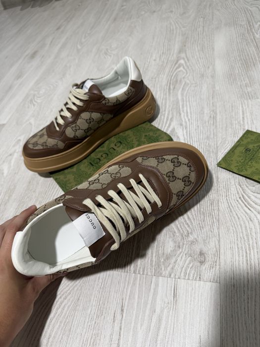 Adidasi gucci leather barbati