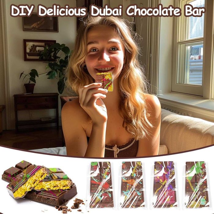 Пакет от 3 форми за шоколадови блокчета, изработена от силикон