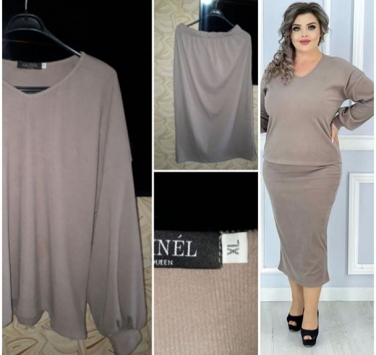 Женский кашемировый костюм