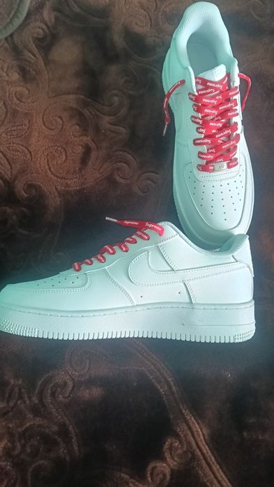 Nike Air force 1 cu șireturi supreme 44