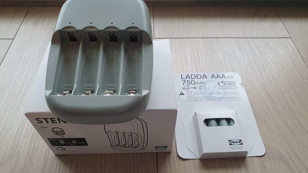 Incarcator Ikea+4 Acumulator AA 1900mAh+4 AAA Acumulator 750mAh Curier
