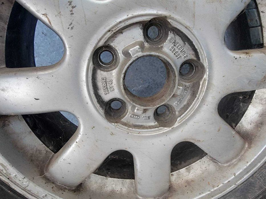 7JX15H2 ET45 алуминиеви джанти със зимни гуми 195/65/R15 Kleber