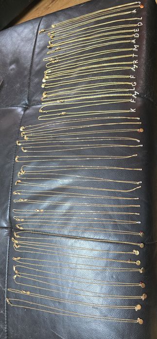 Lănțișoare argint aurit Zara originale