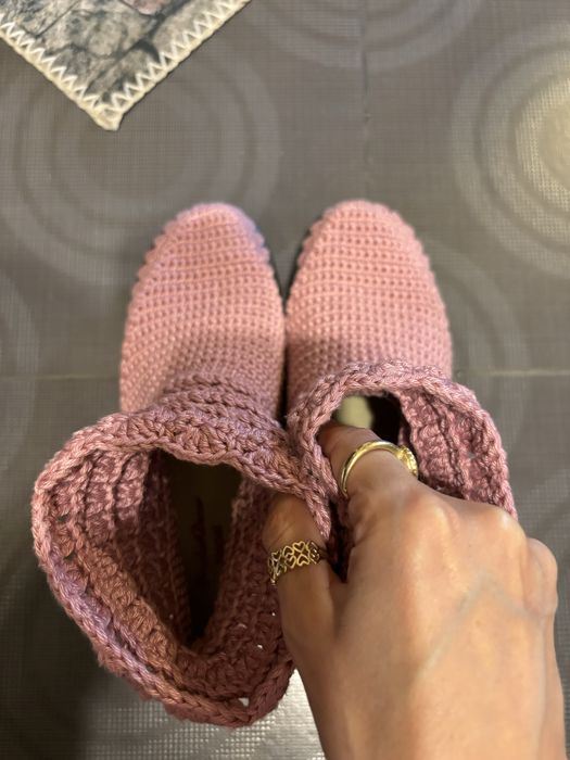 Cizme crosetate de vara