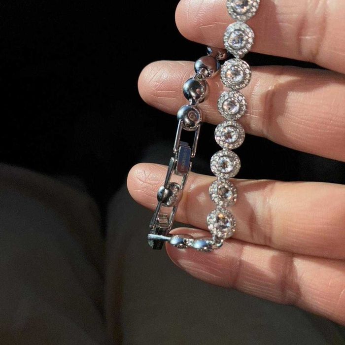 Bratara Swarovski Angelic Argintie - nouă, în cutie