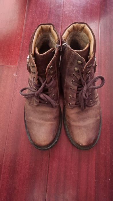 Ghete piele îmblanite 41