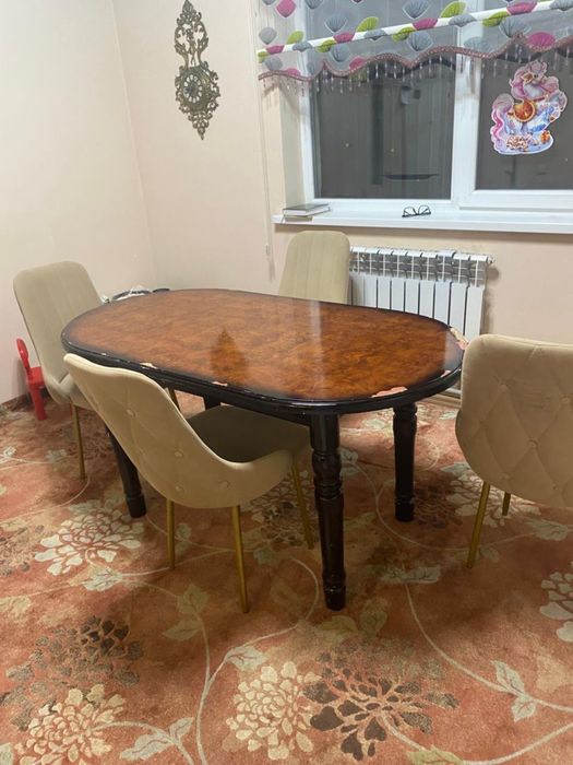 Стол со стульями!