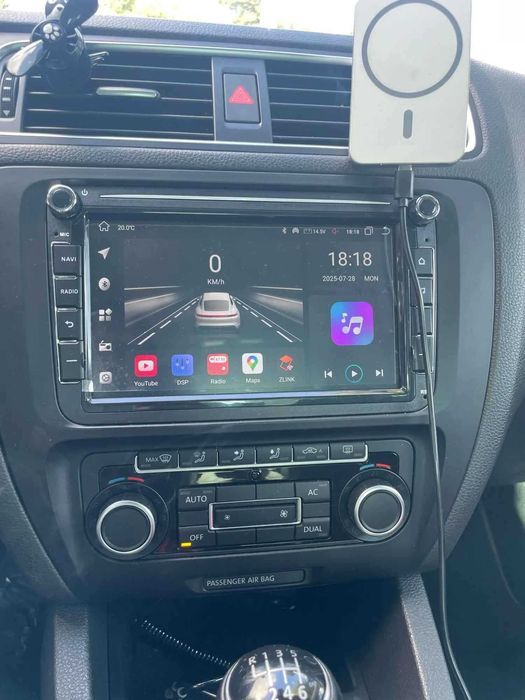 PROMOTIE - Navigație Android 15 VW/Seat/Skoda – CarPlay, Android Auto, QLED