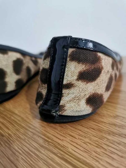 Balerini Dolce & Gabbana animal print leopard Made in Italy marime 38