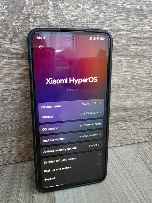 XIAOMI 13T Pro 512GB/12GB RAM • Черен • Като Нов • Гаранция • 120W Зарядно • Перфектен •