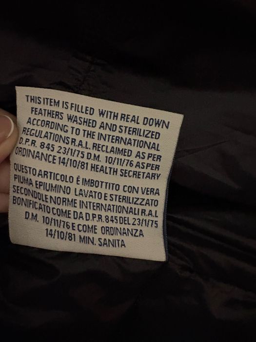 Бяло зимно яке Moncler