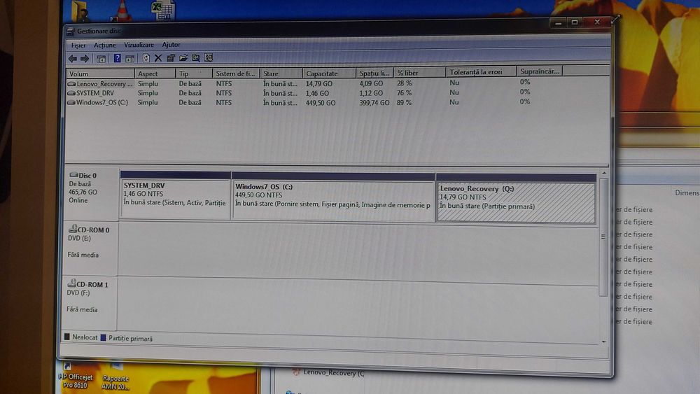 Lenovo M73 / Intel Dual Core G3220 / 4GB DDR3/500GB HDD/ slim compact