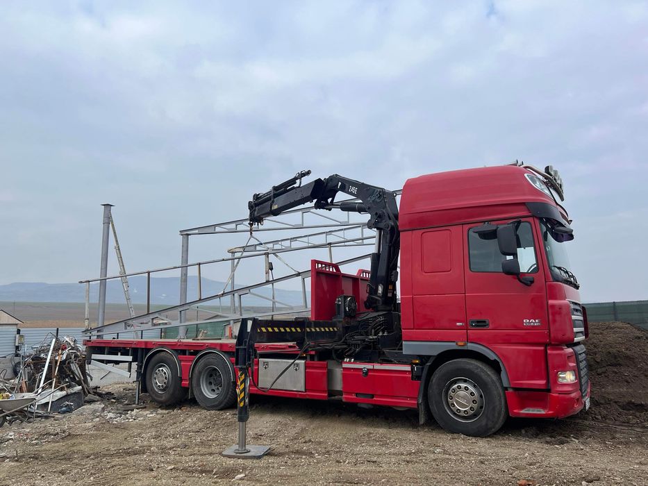 Servicii macara /Transport/ Tractari utilaje