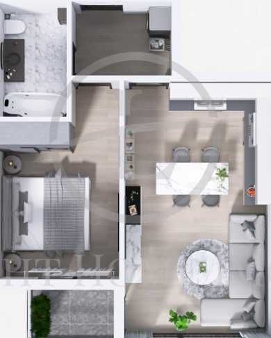 Продава се Двустаен апартамент в Пловдив, Остромила - 62 кв.м за 770 €/кв.м - Снимка #3