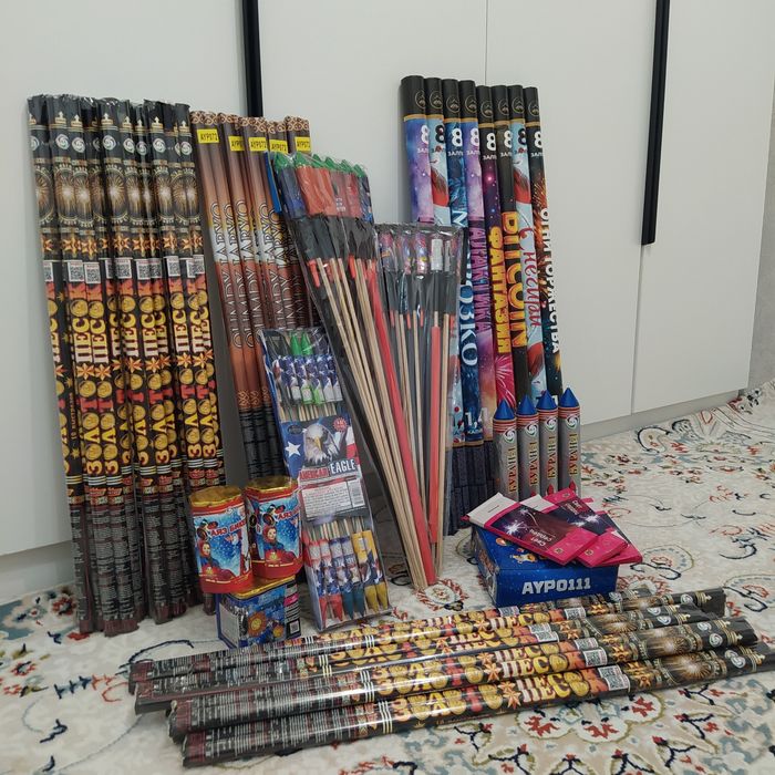 Салюты Атырау разные