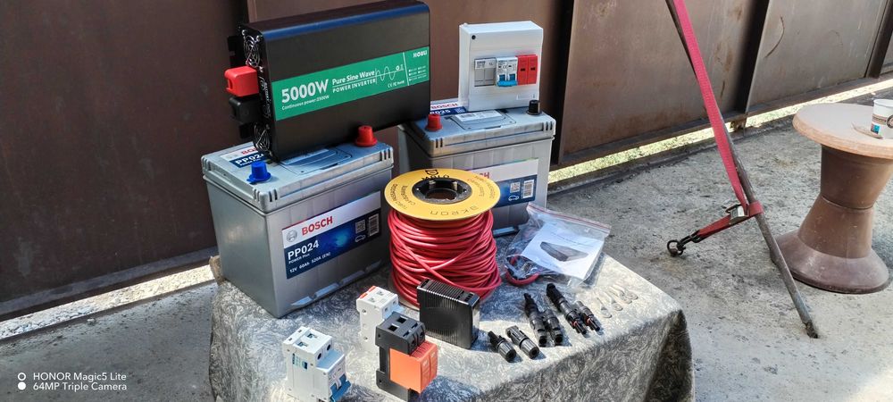 Инвертор 5000 W пълна синусоида+акумулатор и мн. други ТОП предложения