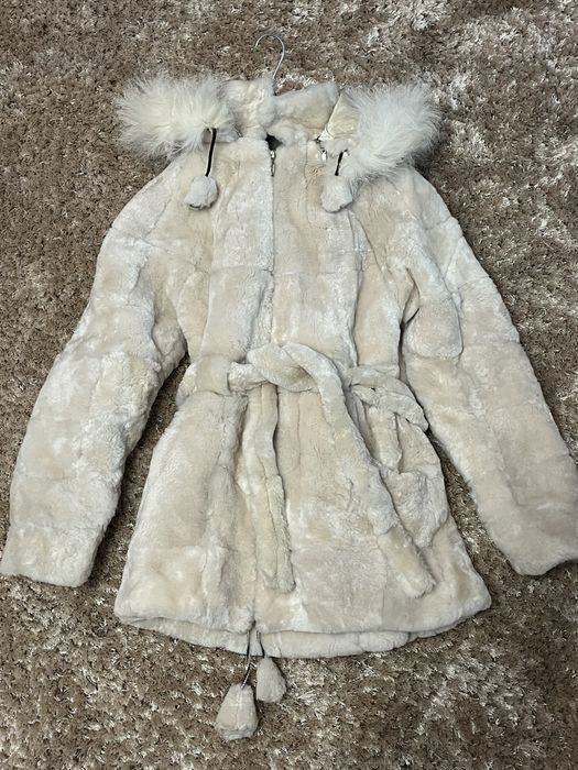 Cojoc blana naturala xs