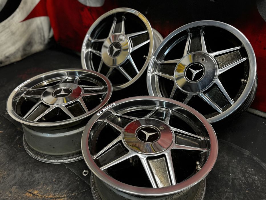 Ретро алуминиеви джанти за Мерцедес (Mercedes), 15 цола, 5x112