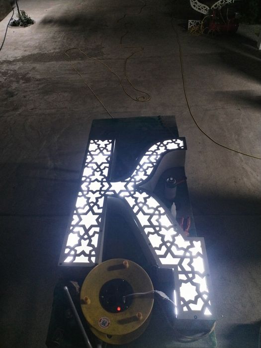 Буквы металлические