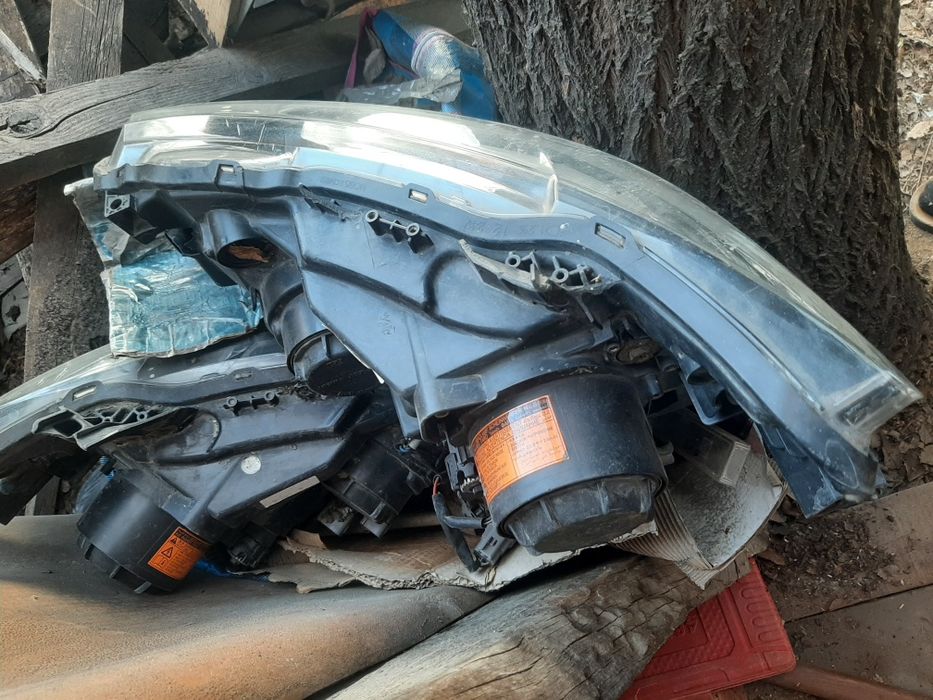 Фары Митсубиши оутландер линза