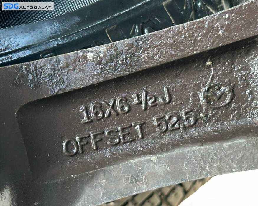 Set 4 Jante Janta Roata Roti Aluminiu 205 55 16 R16 Kia Sorento 2015 - 2019 (16x61/2J 9965526560 KA036) [JNT0037]