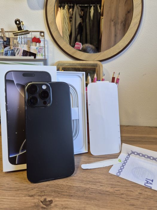 IPhone 16 pro max 256gb black E-sim