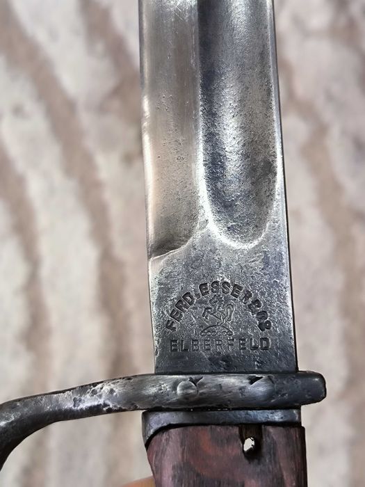 Немски щик нож байонет Маузер S98/05  Ferd Esser & Co Elberfeld 1916 тесак / сабя