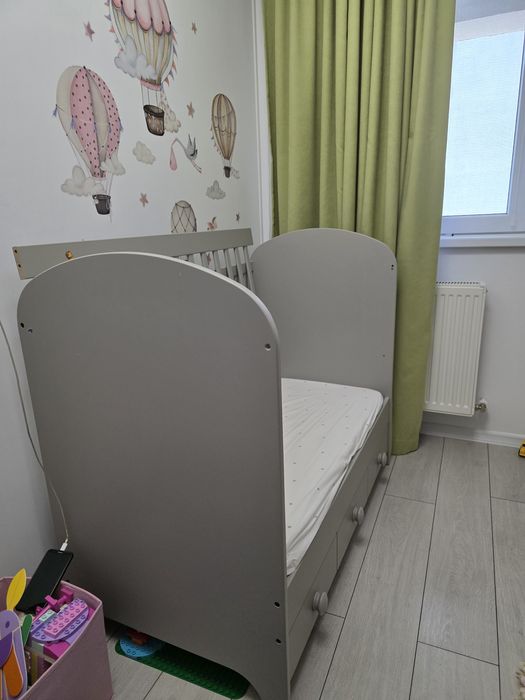 Pătuț bebeluși ikea + saltea