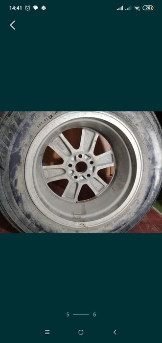 Запаска Bridgestone 245/65 R 17