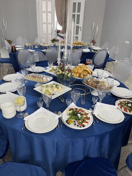 Аренда Прокат Стол Стулья Посуда